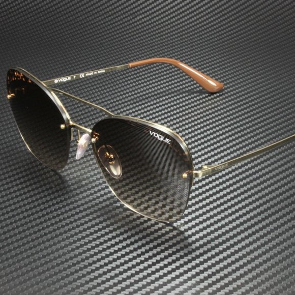 Vogue Women\'s Gold and Brown Sunglasses!